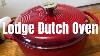 Lodge Ec6d50 Cast Iron Enameled Dutch Oven, 6 Qt, Desert Sage