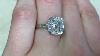 4 Ct Asscher & Buguette Simulated Diamond 14k White Gold Plated Engagement Ring